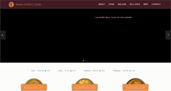 Desktop Screenshot of mainstreetcoin.com